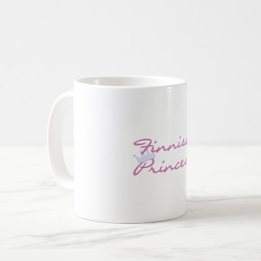 Finnische Prinzessin Kaffeetasse (Vorderseite Links)