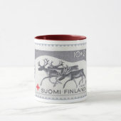 Finnische Ren-Tasse Tasse (Zentrum)
