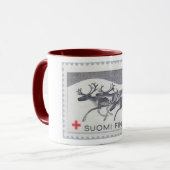 Finnische Ren-Tasse Tasse (Vorderseite Links)