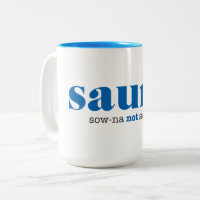 Finnische Sauna-Kaffeetasse