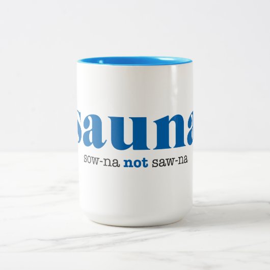 Finnische Sauna Tasse (Mittel)