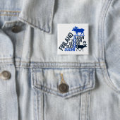 Finnische Schaltfläche "Elch & Rentier" Button (Beispiel)
