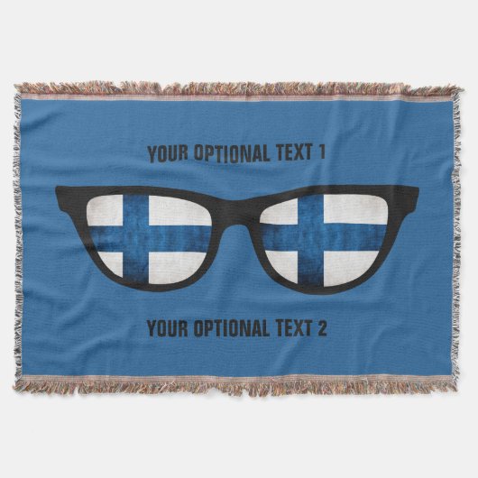 Finnische Schattendecke Decke (Vorderseite)