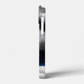 Finnische Seidenflagge Case-Mate iPhone Hülle (Rückseite / Links)