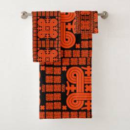 Finnische Sisu Art Badhandtuch Set