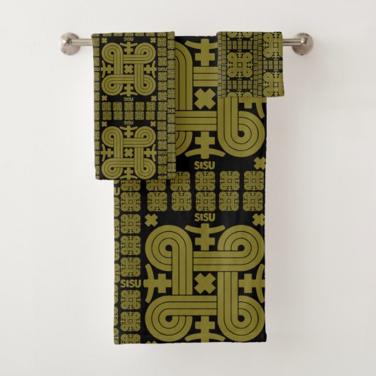 Finnische Sisu Art Badhandtuch Set (Insitu)