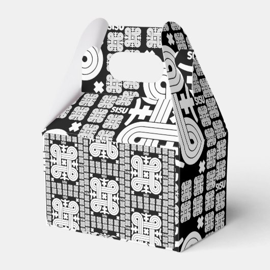 Finnische Sisu Art Geschenkschachtel (Vorderseite)