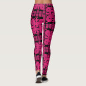 Finnische Sisu Art Leggings (Rückseite)
