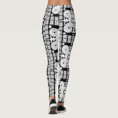 Finnische Sisu Art Leggings (Rückseite)