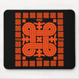 Finnische Sisu Art Mousepad