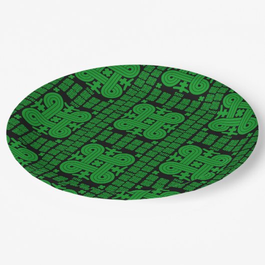 Finnische Sisu Art Pappteller (Schrägansicht)