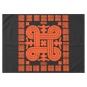 Finnische Sisu Art Tischdecke (Vorderseite (Horizontal))