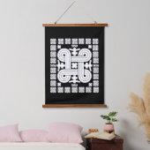 Finnische Sisu Art Wandteppich Mit Holzrahmen (Schlafzimmer)