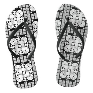 Finnische Sisu-Kunst Badesandalen
