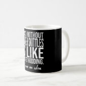 Finnische Skittles lustige Geschenkidee Kaffeetasse (VorderseiteRechts)
