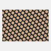 Finnische Spitz Malerei Niedlich Original Haustier Geschenkpapier Set (Vorderseite 3)