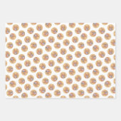 Finnische Spitz Malerei Niedlich Original Haustier Geschenkpapier Set (Vorderseite 2)