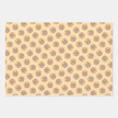 Finnische Spitz Malerei Niedlich Original Haustier Geschenkpapier Set (Vorderseite)