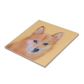 Finnische Spitz-Malerei - Niedliche Originalkunst  Fliese (Seite)