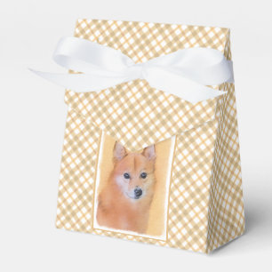Finnische Spitz-Malerei - Niedliche Originalkunst  Geschenkschachtel