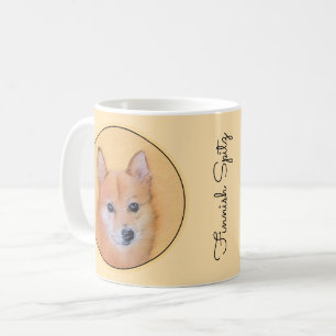 Finnische Spitz-Malerei - Niedliche Originalkunst  Kaffeetasse