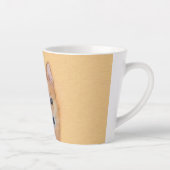 Finnische Spitz-Malerei - Niedliche Originalkunst  Milchtasse (Rechts)