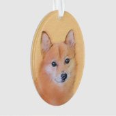 Finnische Spitz-Malerei - Niedliche Originalkunst Ornament (Vorderseite)