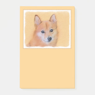 Finnische Spitz-Malerei - Niedliche Originalkunst Post-it Klebezettel