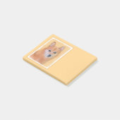 Finnische Spitz-Malerei - Niedliche Originalkunst Post-it Klebezettel (angewinkelt)