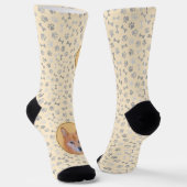 Finnische Spitz-Malerei - Niedliche Originalkunst  Socken (Gewinkelt)