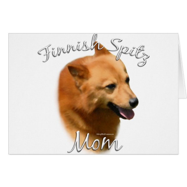 Finnische Spitz-Mama 2 (Vorderseite (Horizontal))