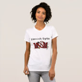 Finnische Spitz-Mama T-Shirt (Vorne ganz)