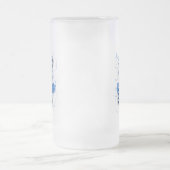 Finnische Strong (Hockey) Mattiert Glass Beer Tass Mattglas Bierglas (Mittel)