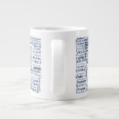 Finnische Tasse der Städte (Rückseite)