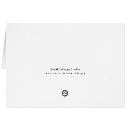 Finnische WeihnachtsHyvaa Joulua Vintage Grüntöne (Rückseite Horizontal)