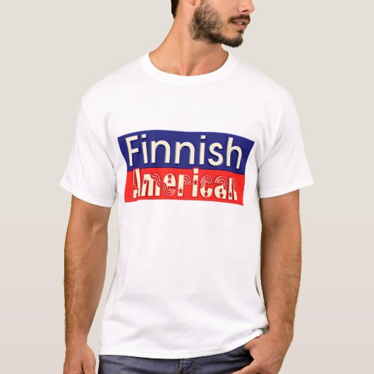 Finnischer Amerikaner (Finn-Amerikanischer T - T-Shirt (Vorderseite)