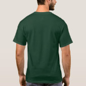 Finnischer Bärn-Briefmarken-Waldgrün-T - Shirt (Rückseite)