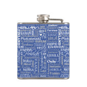 Finnischer Farbtafel Flachmann (Rückseite)