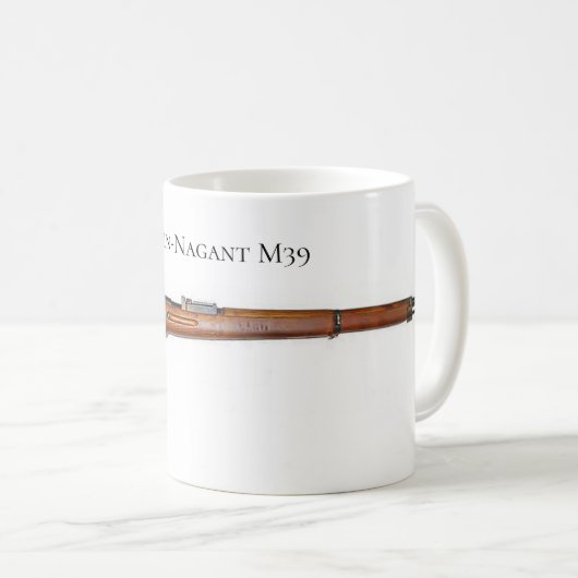 Finnischer Finn Mosin Nagant M39 Kaffeetasse (VorderseiteRechts)