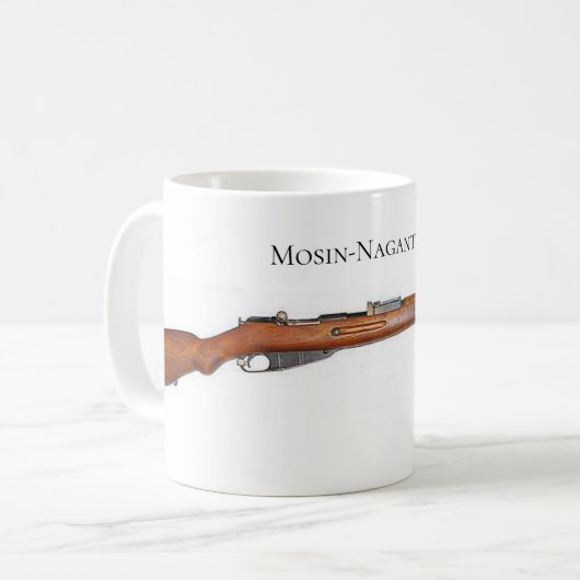 Finnischer Finn Mosin Nagant M39 Kaffeetasse (Vorderseite Links)