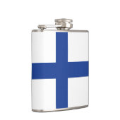 Finnischer Flag-Flasche für benutzerdefinierte Mon Flachmann (Rechts)