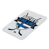 Finnischer Hockey Shield Suomi Magnet (Linke Seite)