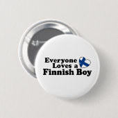 Finnischer Junge Button (Vorne & Hinten)
