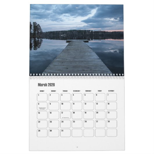 Finnischer Kalender (Mär 2026)
