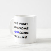 finnischer Koch, phantastisch Kaffeetasse (Vorderseite Links)