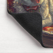 Finnischer Laphund Dog Weihnachtsfest Mousepad (Ecke)