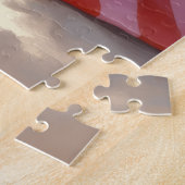 Finnischer Lapphund am Strand Puzzle (Seite)