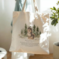 Finnischer Lapphund Hund Aquarell Rasse Zitat