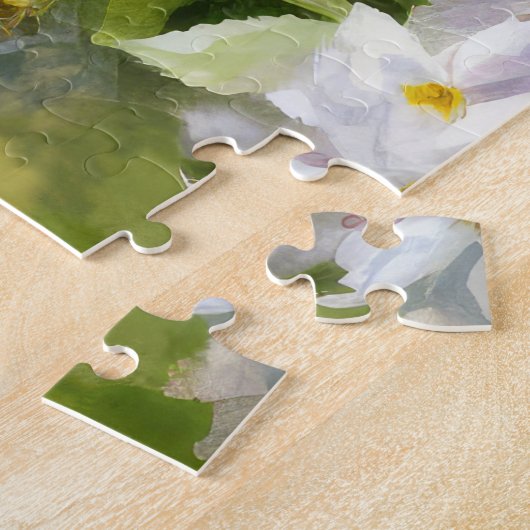 Finnischer Lapphund mit Ostereiern Puzzle (Seite)