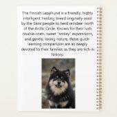 Finnischer Lapphund Planer (Rückseite)